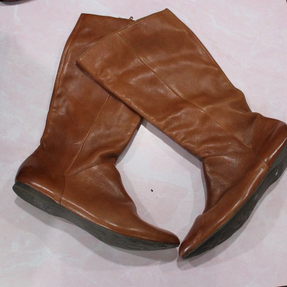 Kork-Ease Shoes - Korks by Kork Ease Brown Leather Riding Boots